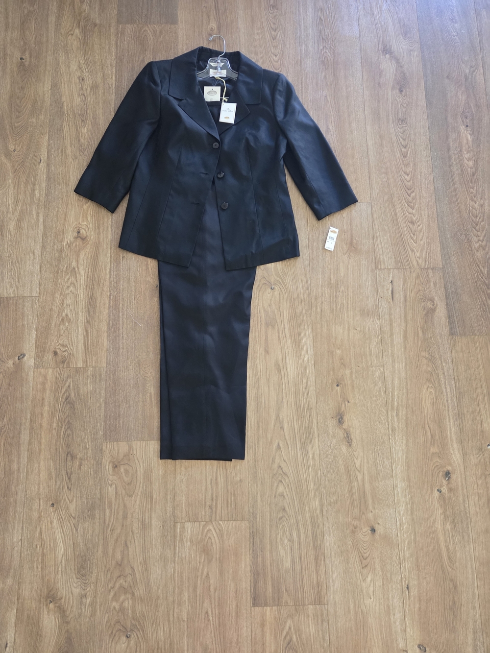 Talbots Black Women's Two-Piece Suit Jacket & Pants